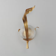 Firenze Wall Sconce in Gold Leaf