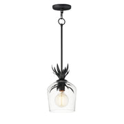 Paloma 1 Light Mini Pendant in Anthracite
