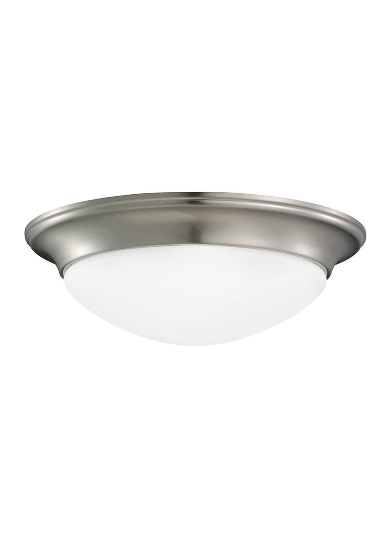 Nash Two Light Flush Mount in Brushed Nickel