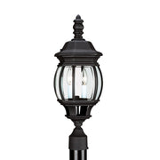 Wynfield 2-Light Outdoor Post Light in Black