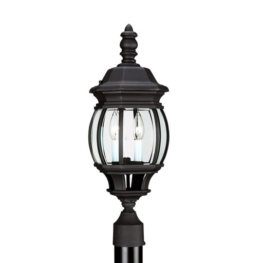 Wynfield 2-Light Outdoor Post Light in Black