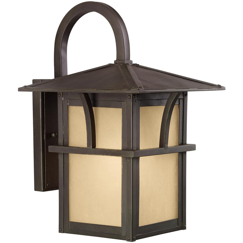 Medford Lakes 14.25" Outdoor Wall Lantern in Statuary Bronze