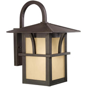 Medford Lakes 17" Outdoor Wall Lantern in Statuary Bronze