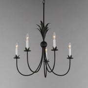 Paloma 5 Light Chandelier in Anthracite