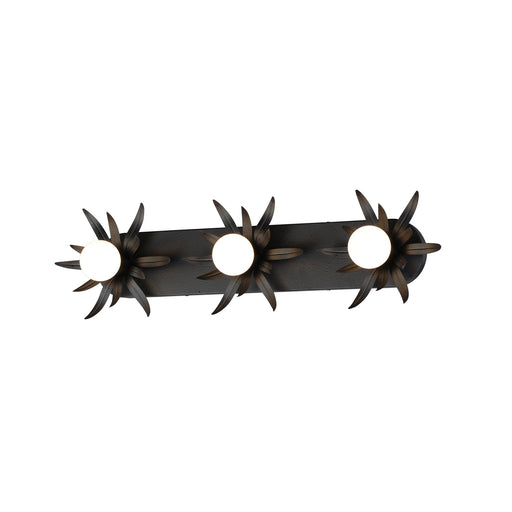 Paloma 3 Light Bath Vanity Light in Anthracite