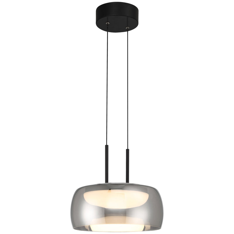 Chloe LED Pendant in Matte Black