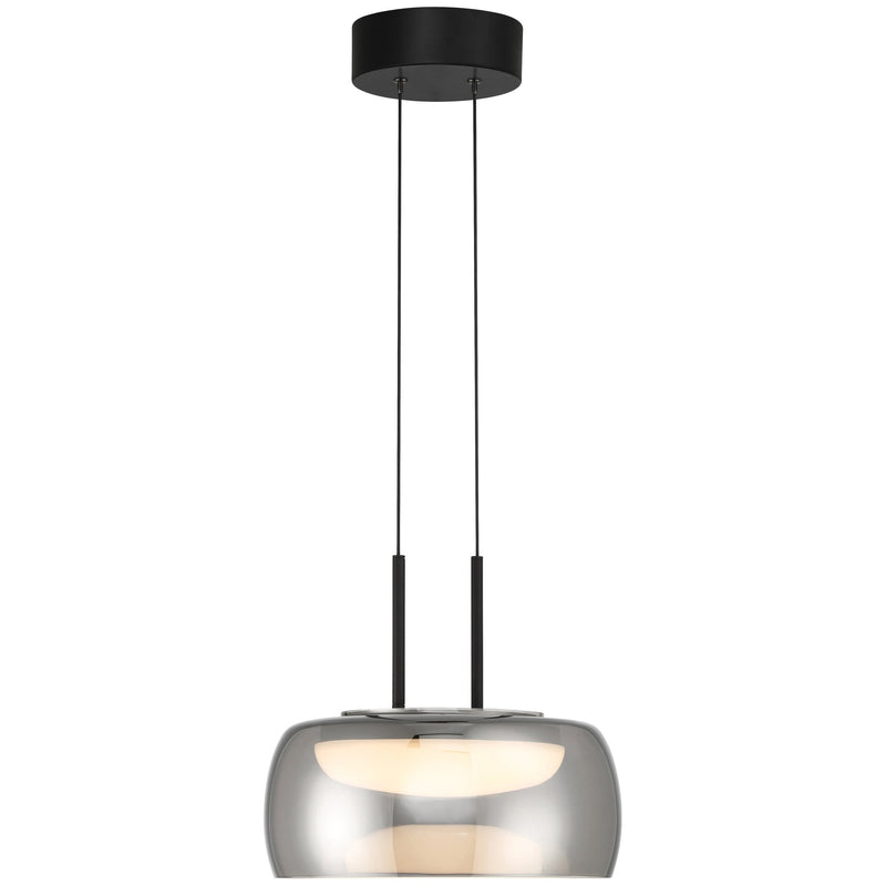 Chloe LED Pendant in Matte Black