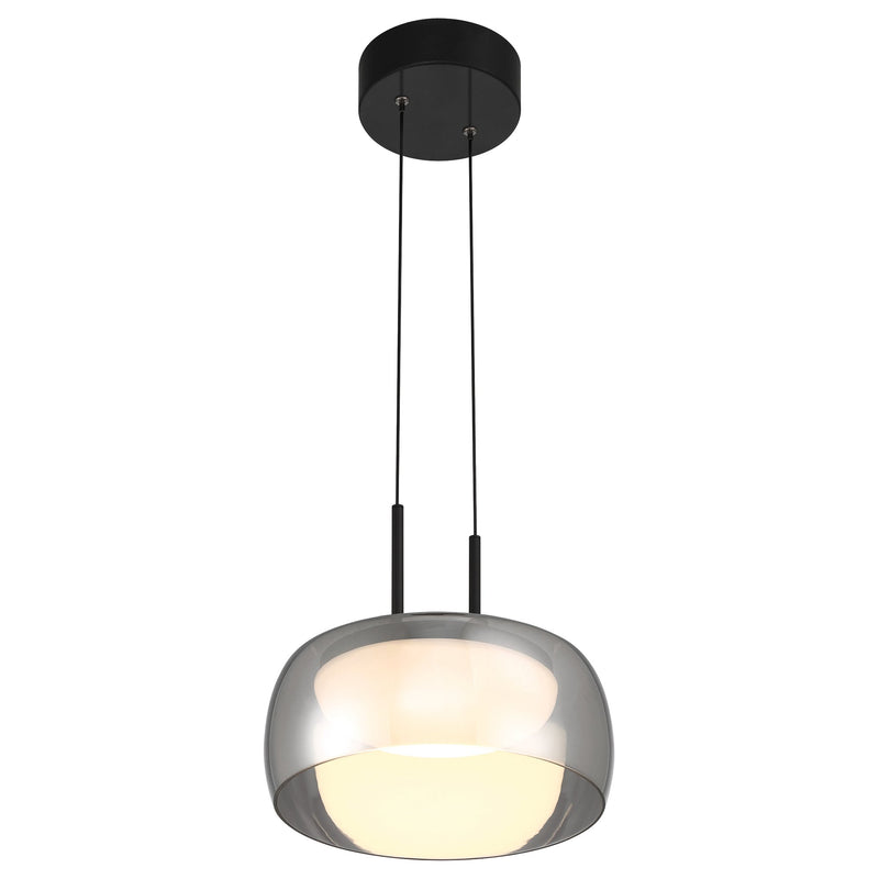 Chloe LED Pendant in Matte Black