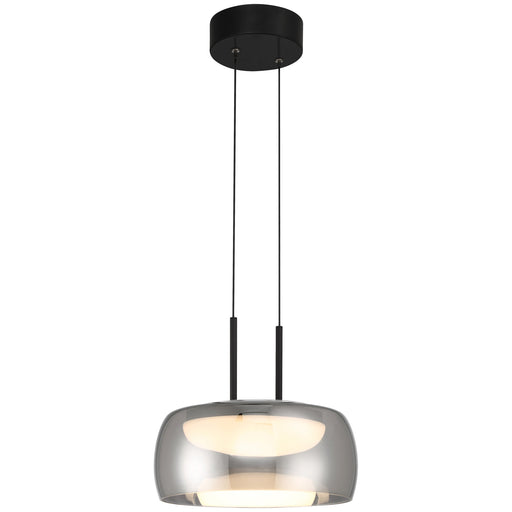 Chloe LED Pendant in Matte Black
