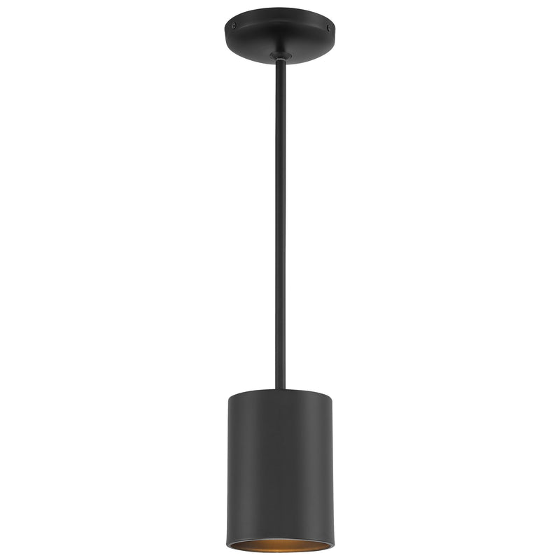 Pilson Short Pendant in Matte Black