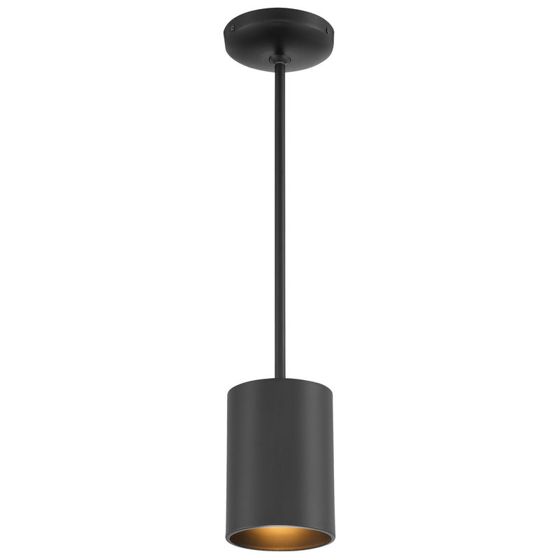 Pilson Short Pendant in Matte Black
