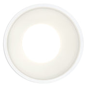 Pilson Short Pendant in Matte White