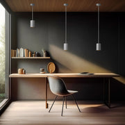 Pilson Short Pendant in Satin