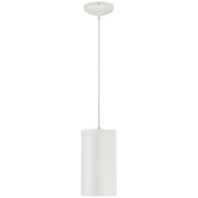 Pilson XL Tall Pendant in Matte White