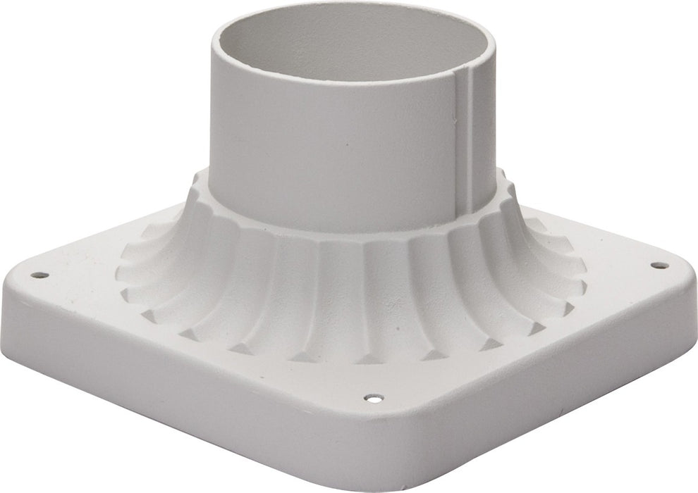 Outdoor Essentials - 200x Outdoor Essentials Cast Pier Mount in White