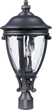 Camden VX 3-Light Outdoor Pole/Post Lantern in Golden Bronze - Lamps Expo
