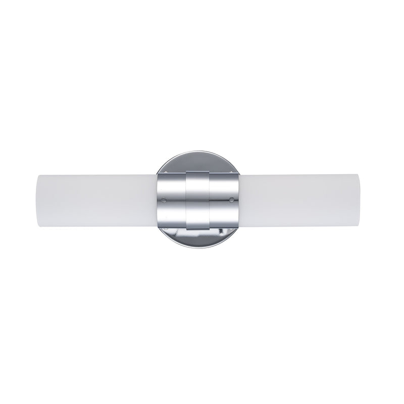 Fusion 2-Light 15.5" Vanity Light in Polished Chrome