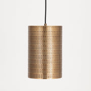 Shaka 1 Light Mini Pendant in Weathered Brass