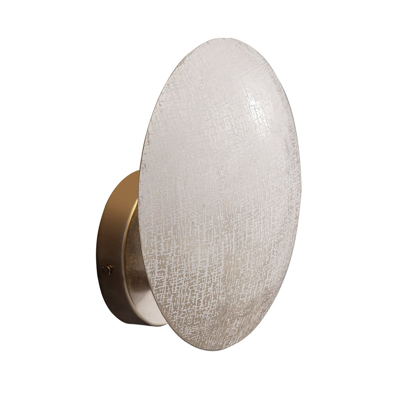 Aurelia 1 Light Wall Sconce in Arctic White