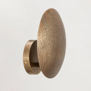 Aurelia 1 Light Wall Sconce in Weathered Brass