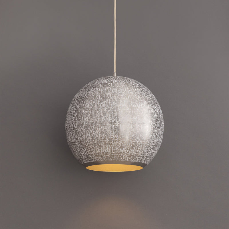 Aurelia 10" 1 Light Pendant in Arctic White