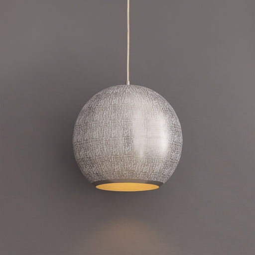 Aurelia 10" 1 Light Pendant in Arctic White