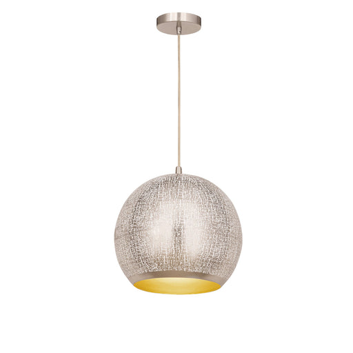 Aurelia 10" 1 Light Pendant in Arctic White