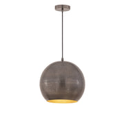 Aurelia 10" 1 Light Pendant in Pewter