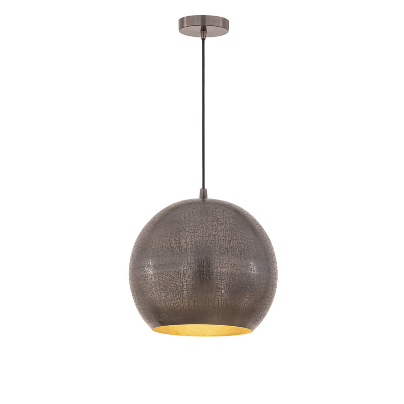 Aurelia 10" 1 Light Pendant in Pewter