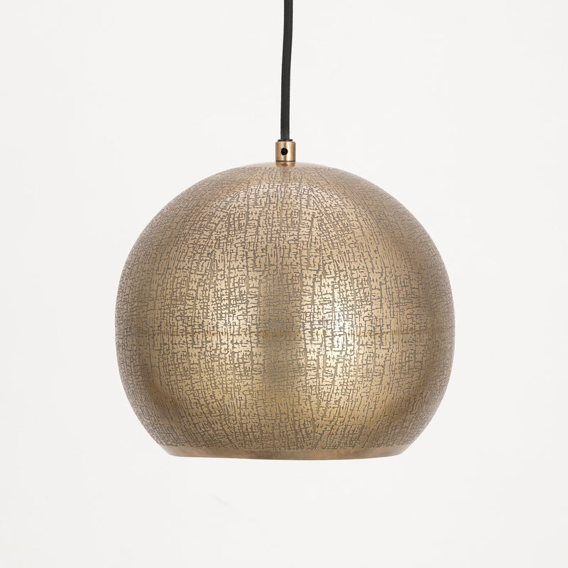 Aurelia 10" 1 Light Pendant in Weathered Brass