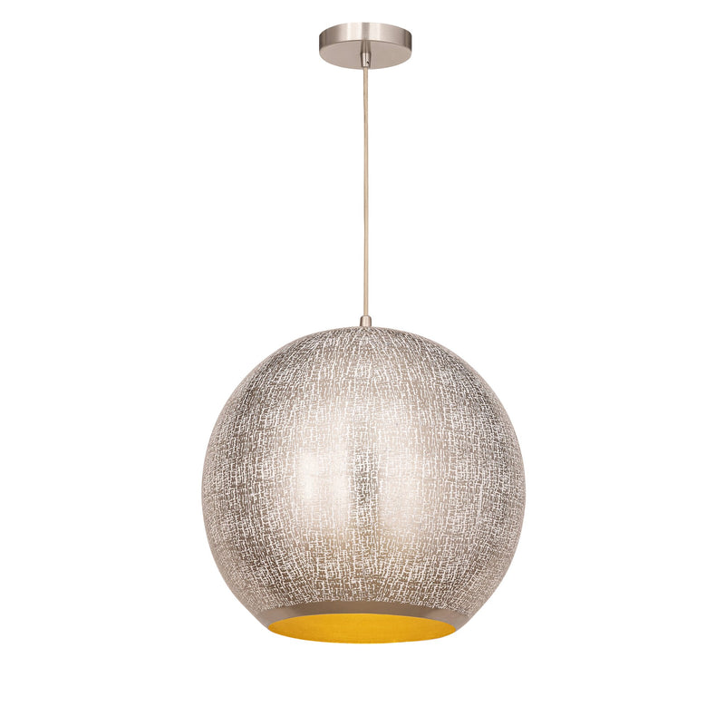 Aurelia 14" 1 Light Pendant in Arctic White