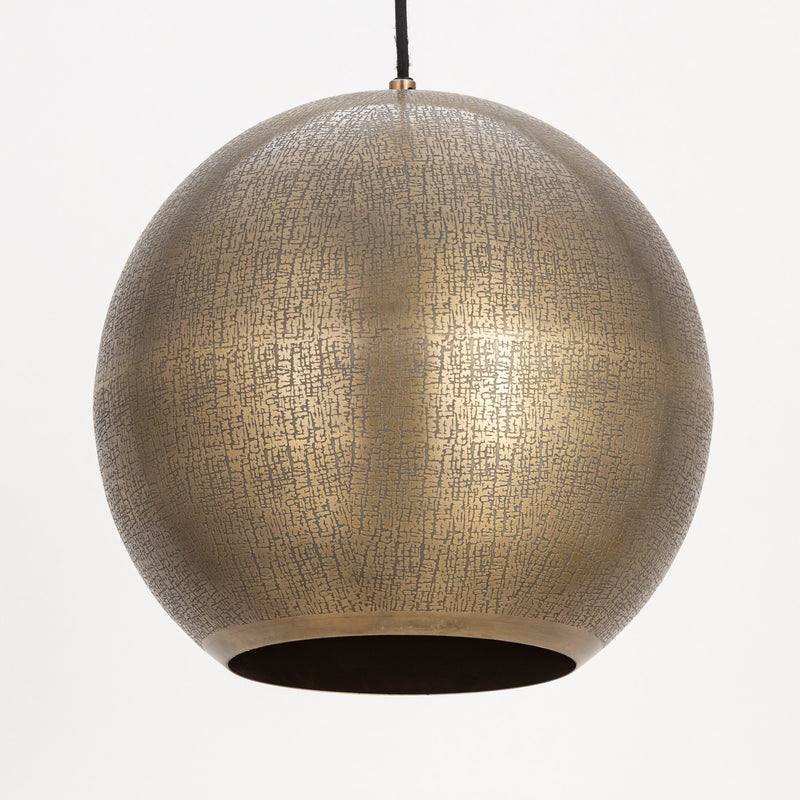 Aurelia 14" 1 Light Pendant in Weathered Brass