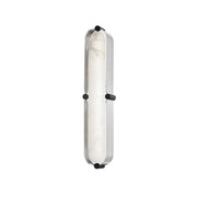 Tribeca Bath Sconce in Burnished Nickel / Black