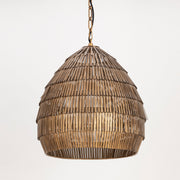 Gilda 20" 1 Light Pendant in Antique Brass