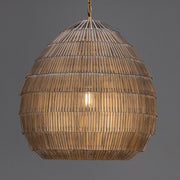 Gilda 24.5" 1 Light Pendant in Antique Brass