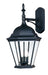 Westlake Cast 3-Light Outdoor Wall Lantern in Black with Clear Glass - Lamps Expo