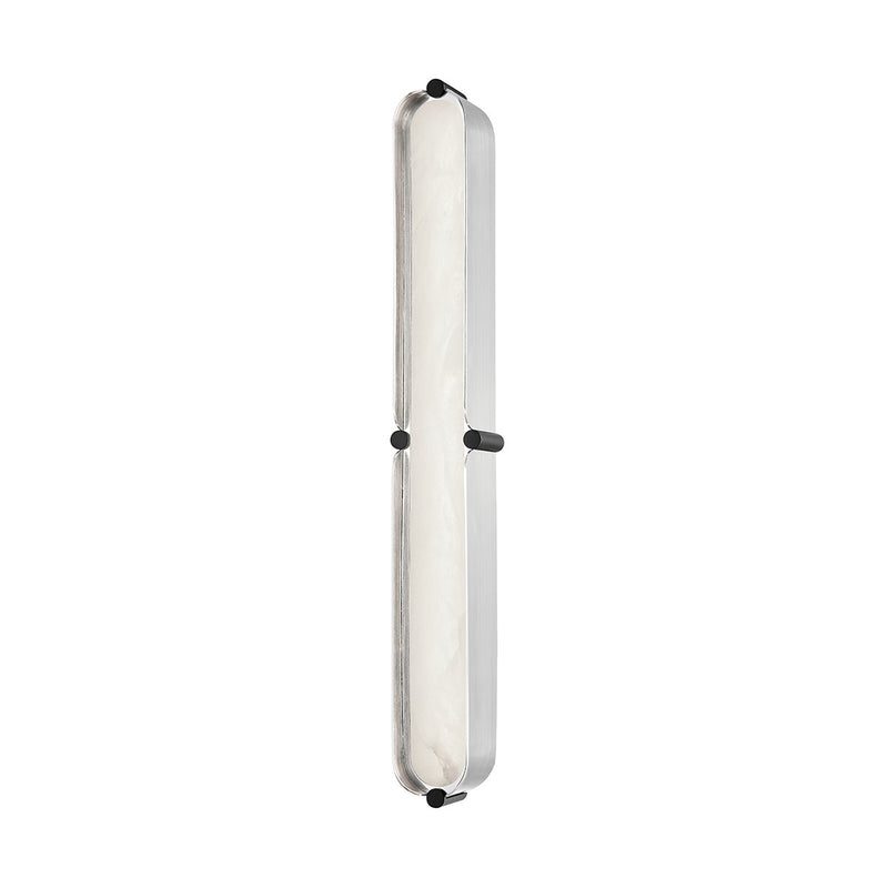 Tribeca 24" Bath Vanity Light in Burnished Nickel / Black