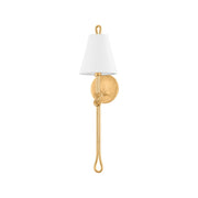 Alburgh Wall Sconce in Vintage Gold Leaf