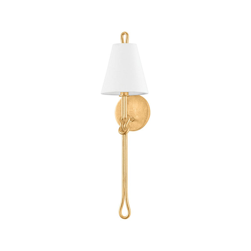 Alburgh Wall Sconce in Vintage Gold Leaf