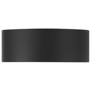 Bongo Short LED Flush Mount in Black