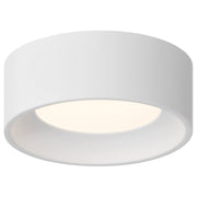Bongo Short LED Flush Mount in White