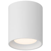 Bongo Tall LED Flush Mount in White