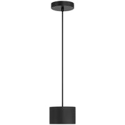 Bongo Short LED Mini Pendant in Black