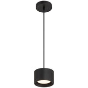 Bongo Short LED Mini Pendant in Black