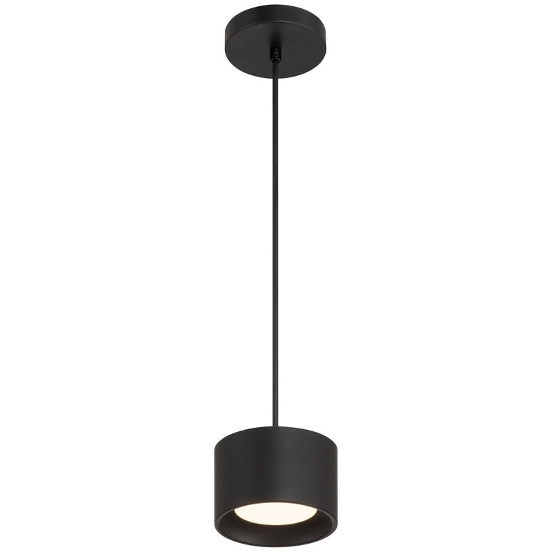 Bongo Short LED Mini Pendant in Black