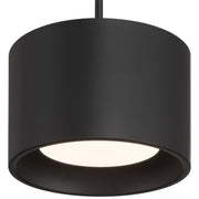 Bongo Short LED Mini Pendant in Black