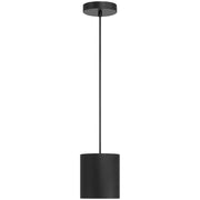 Bongo Tall LED Mini Pendant in Black