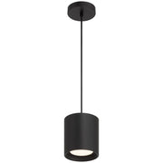 Bongo Tall LED Mini Pendant in Black