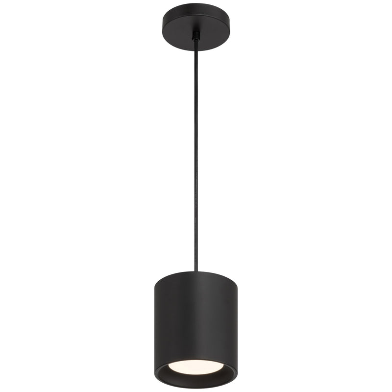 Bongo Tall LED Mini Pendant in Black