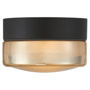 Masso LED Wall / Ceiling Light in Matte Black